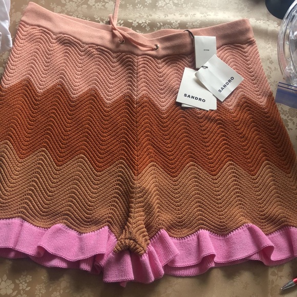 SANDRO
Capucin Knit Shorts Sz.42 - Picture 4 of 6